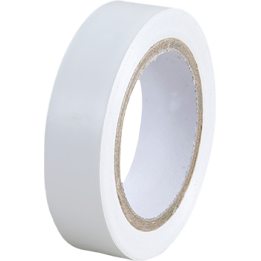 Eur'Ohm - Ruban isolant adhésif - Couleur Blanc - Chatterton - 15mmx10m - Réf : 72006