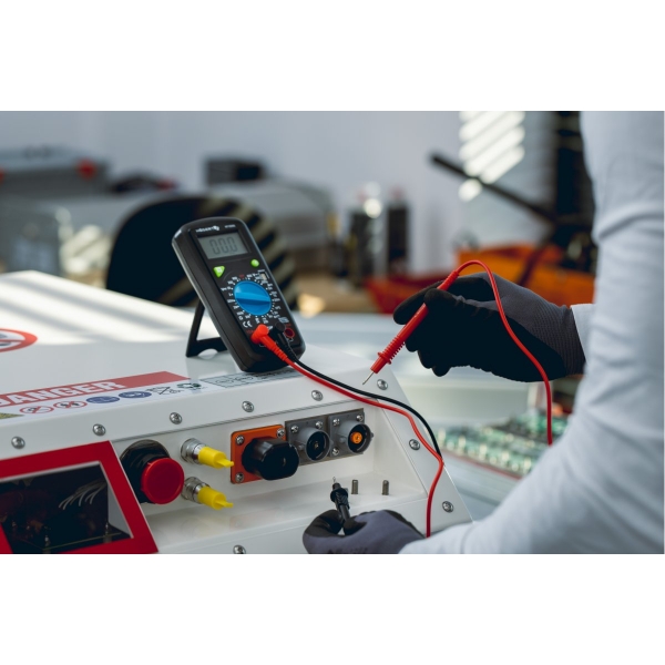 Multimètre numérique universel Hogert HT1E602, mesure jusqu’à 600V, catégorie de sécurité CAT III - vue 6