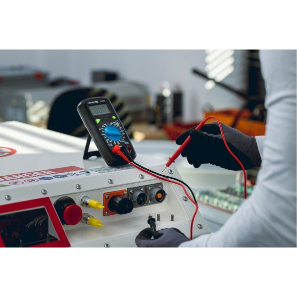 Multimètre numérique universel Hogert HT1E602, mesure jusqu’à 600V, catégorie de sécurité CAT III - vue 6