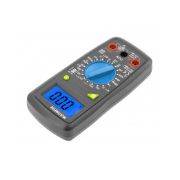 Multimètre numérique universel Hogert HT1E602, mesure jusqu’à 600V, catégorie de sécurité CAT III - vue 2