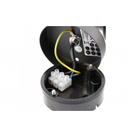 GTV Lighting - Applique murale LED Kerta - E27 - Noir - Réf : OS-KERTOUA-30
