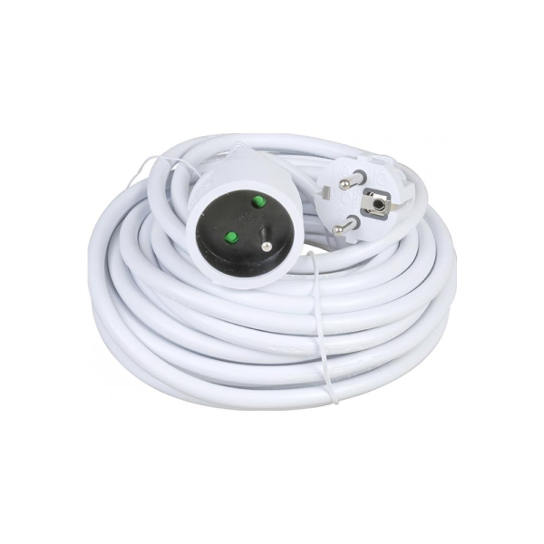 Euro'Ohm - Prolongateur 10m - 16A- 3x1,5 - Réf : 63014
