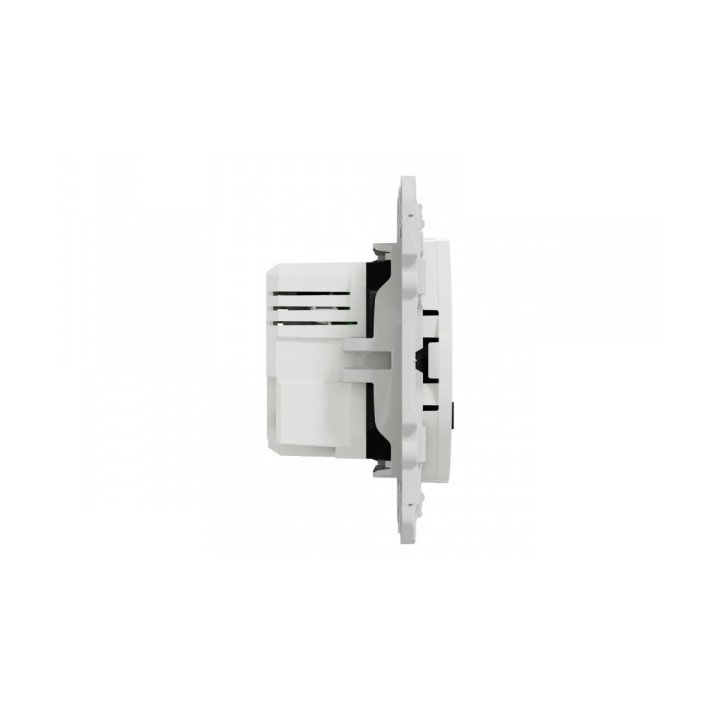 Schneider - Odace 2011 - Prise double USB - Type A+C - 2.4A - Blanc - Réf : S520401