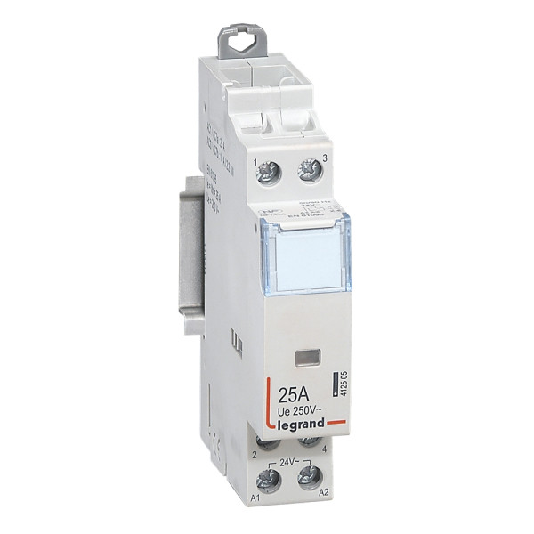 Legrand - Contacteur  bobine 24V~ 2P - 250V~ 25A - 2F - 412505