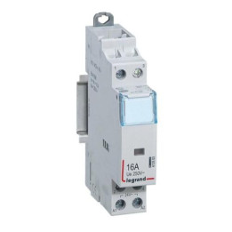 Legrand - Contacteur bobine 24V~ 2P - 250V 16A - O+F - 412503