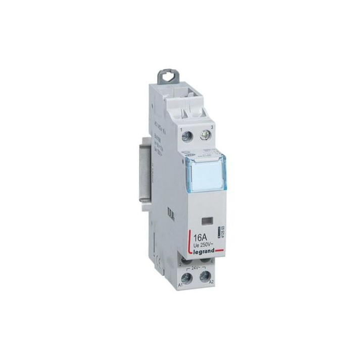 Legrand - Contacteur de puissance - bobine 24V AC - 1O+1F - 16A - Réf : 412503