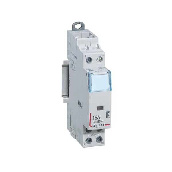 Legrand - Contacteur de puissance - bobine 24V AC - 1O+1F - 16A - Réf : 412503