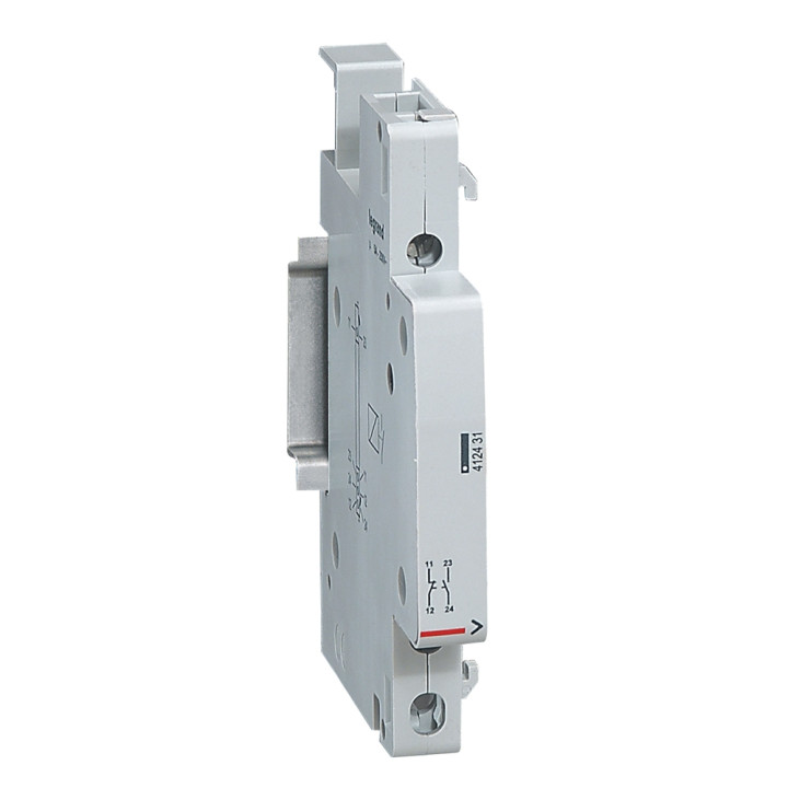 Legrand - Auxiliaire pour contacteur 40A et 63A - Contact O+F inverseur - Réf : 412431