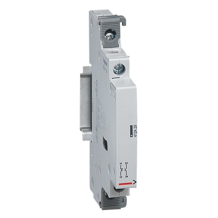 Legrand - Auxiliaire pour contacteur 1 module de 16A à 25A - Contact aux inverseur - Réf : 412429