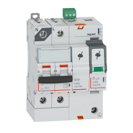 Legrand - Parafoudre T2, protégé - Imax 40 kA/pôle- 1P+N 320V - 4 mod - 412214