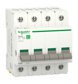 Schneider - Interrupteur-sectionneur tétrapolaire 63A - RESI9 XP - 4P - Réf : R9PS463