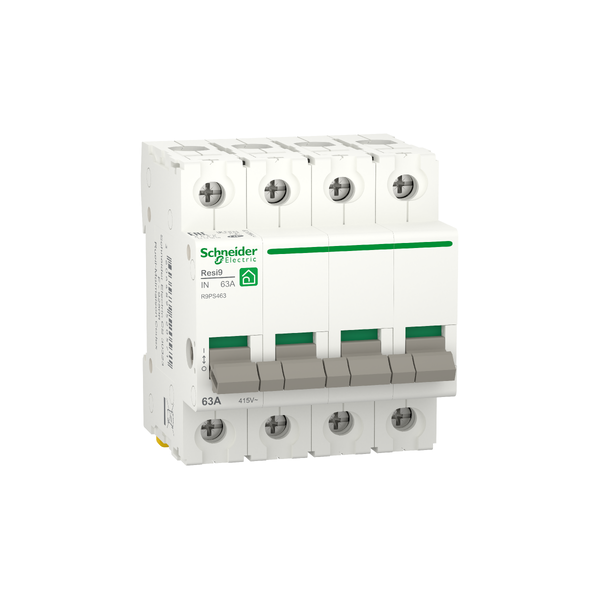 Schneider - Interrupteur-sectionneur tétrapolaire 63A - RESI9 XP - 4P - Réf : R9PS463