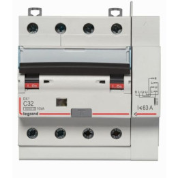 LEGRAND - Disjoncteur différentiel DX3 4P - 32A - 300ma - AC - Réf : 411219