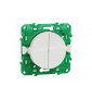 Schneider - Odace 2011 SFSP - Interrupteur Double - SANS FIL SANS PILE - Réf : S520114