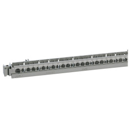 Legrand - Support de borniers - Vide - 35 trous - Pour coffrets Plexo³ 12 modules - Réf : 004817