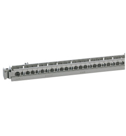 Legrand - Support de borniers - Vide - 35 trous - Pour coffrets Plexo³ 12 modules
