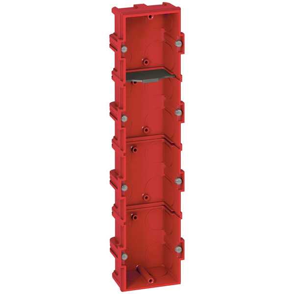 Legrand Batibox - Boîte à sceller 4 postes Hor/vert - 080144