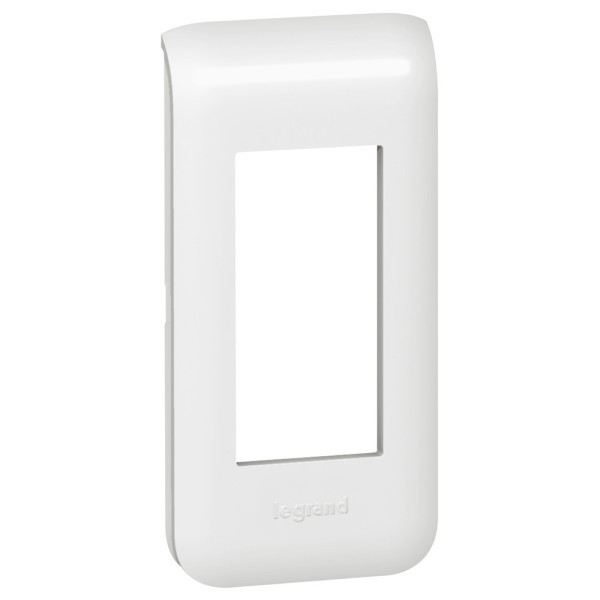 Legrand Mosaic - Plaque 1 module - 1 poste - 078801