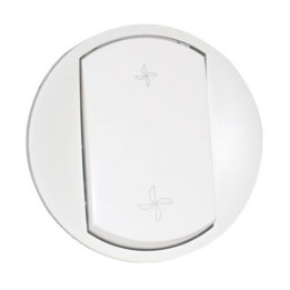 Legrand Céliane - Enjoliveur blanc pour commande  VMC - 068061