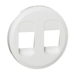 Legrand Céliane - Enjoliveur Double Prise Haut-parleur blanc - 068212