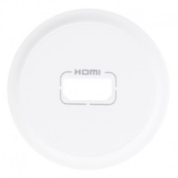 Legrand Céliane - Enjoliveur Prise Audio/Video HDMI blanc - Réf : 068216