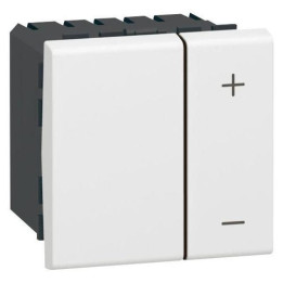 Legrand Mosaic - Interrupteur variateur sans neutre 2 fils 600W - 078405