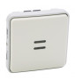Legrand - Va-et-vient lumineux Prog Plexo composable Blanc - 10 AX - 069613