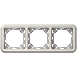 Legrand Plexo - Support encastrable pour Plexo composable - Hor. - blanc - 3 postes - 069698