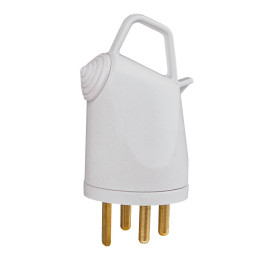 Legrand - Fiche 3P+T 20A 400V - Ivoire - Réf : 055635