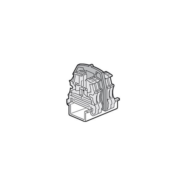 Legrand - Cloison séparation et isolement bloc Viking 3 à vis - 1 entr & 1 sort - Pas 5 à 10 mm - 037560