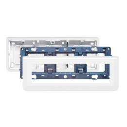 Legrand Mosaic -  Kit Cadre saillie 8 modules - horizontal - Réf. : 078818L +080286+080253