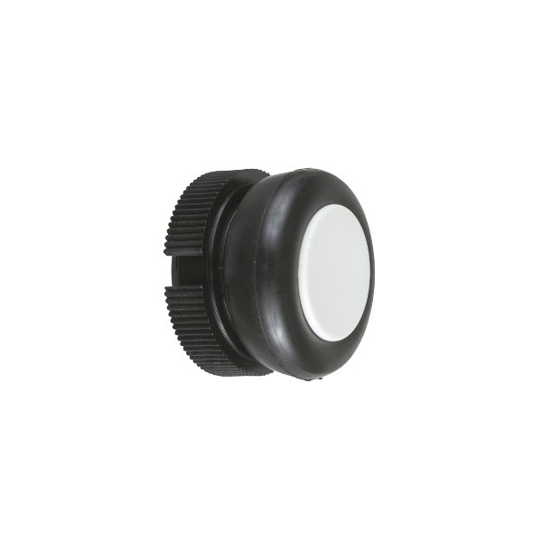 Schneider - Tête ronde pour bouton poussoir à impulsion XACA blanc capuchonné - XACA9411