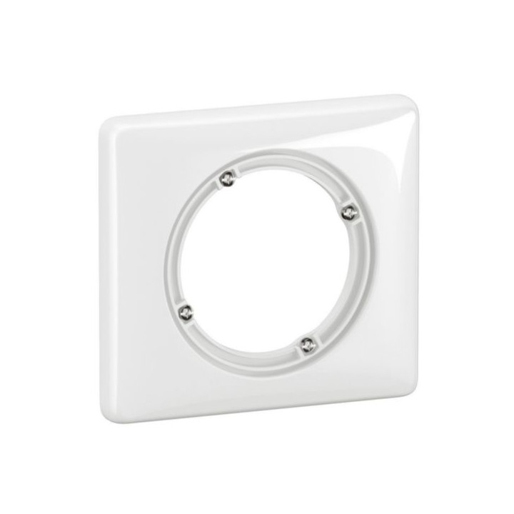 Legrand - Céliane 2024 - Plaque de finition Blanc - IP44 - 1 poste - Réf : CP2701