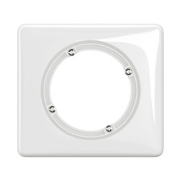 Legrand - Céliane 2024 - Plaque de finition Blanc - IP44 - 1 poste - Réf : CP2701