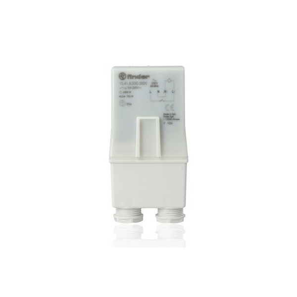Finder - Relais Crépusculaire monobloc - 1NO - 16A - 230VAC - Réf : 104182300000