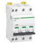 Schneider - Acti9 IDT40T - disjoncteur modulaire - 3p+n - 10A - courbe D - 4500A/6KA - Réf : A9P32710
