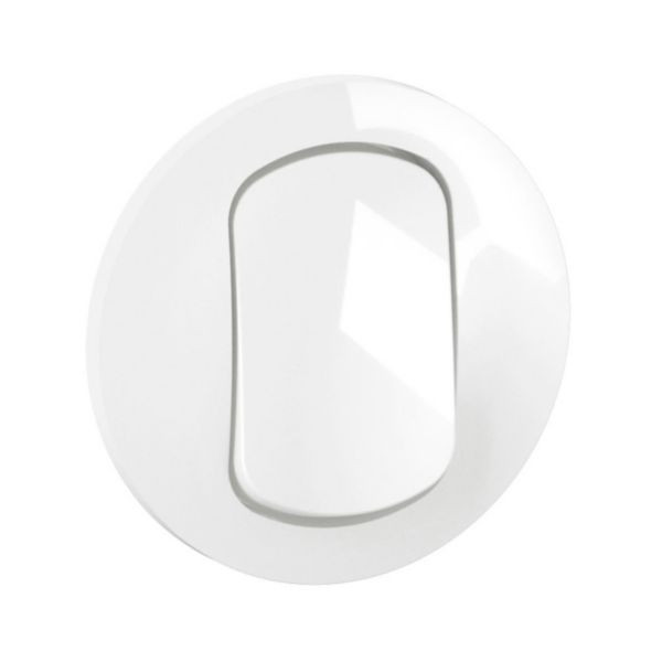 Legrand - Céliane 2024 - Interrupteur ou va et vient étanche complet - 10A - Blanc - IP44 - Réf : CG8001