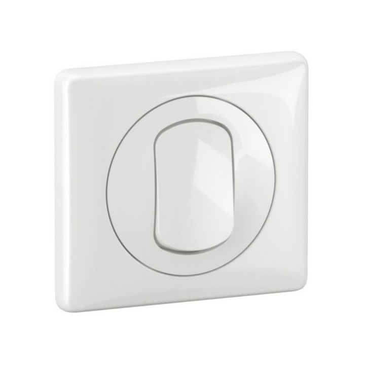 Legrand - Céliane 2024 - Interrupteur ou va et vient étanche complet - 10A - Blanc - IP44 - Réf : CG8001