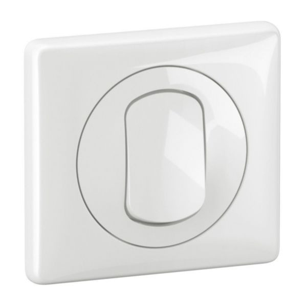 Legrand - Céliane 2024 - Interrupteur ou va et vient étanche complet - 10A - Blanc - IP44 - Réf : CG8001