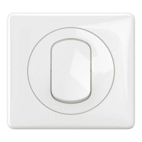 Legrand - Céliane 2024 - Poussoir étanche complet - Blanc - IP44 - Réf : 080251 + CM0031 + CP2701 + CB8001