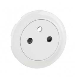 Legrand - Céliane 2024 - Mécanisme PC avec enjoliveur - PC 2P+T - 16A - Réf : CF0111