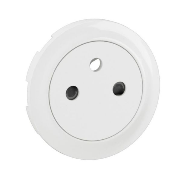 Legrand - Céliane 2024 - Mécanisme PC avec enjoliveur - PC 2P+T - 16A - Réf : CF0111