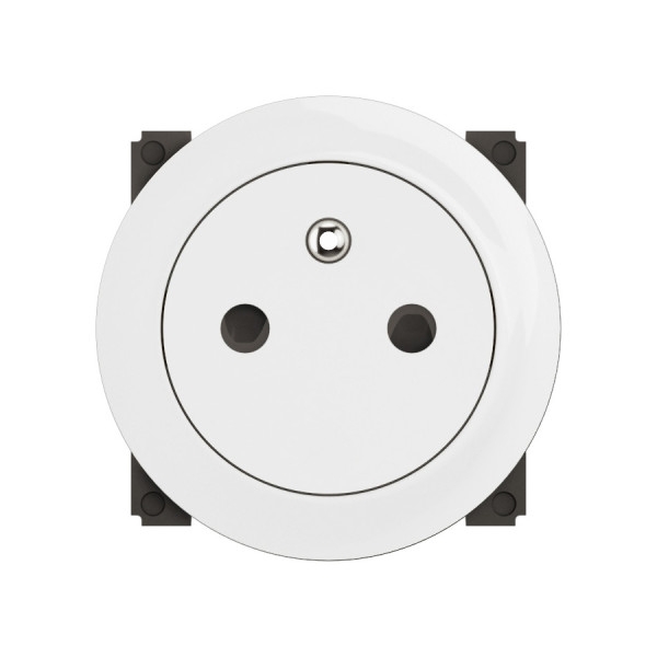Legrand - Céliane 2024 - Mécanisme PC avec enjoliveur - PC 2P+T - 16A - Réf : CF0111