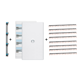 Legrand - DRIVIA - Coffret 4x18 + Peigne V et H + Porte - Ref. : 401224+404928x8+405002+401234