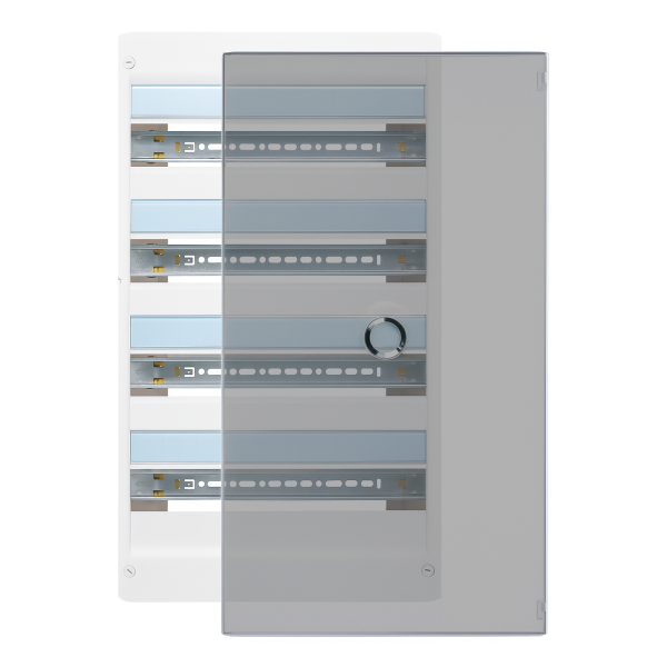 Legrand - Drivia - Kit GTL 18M + Tableau 4 Rangées de 18 Modules + Porte Transparente - Réf. : 030067+401224+401244