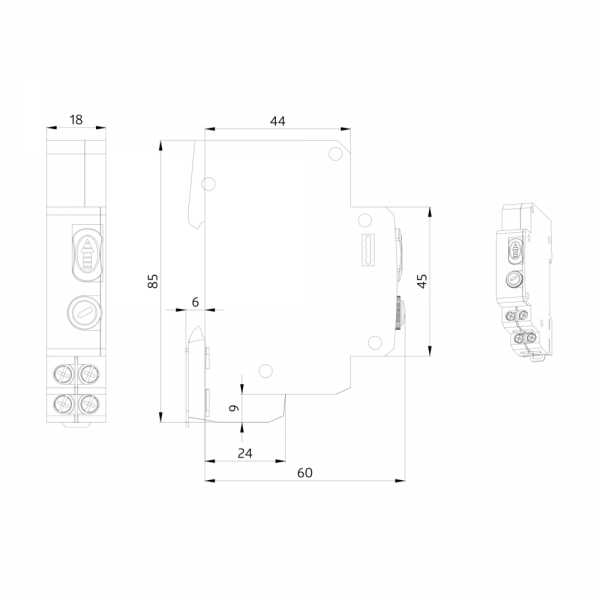 B.E.G - Minuterie électronique 30s à 10m - SCT1 - Réf : 92655
