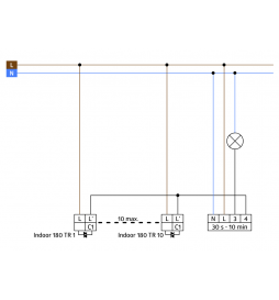 B.E.G - Minuterie électronique 30s à 10m - SCT1 - Réf : 92655