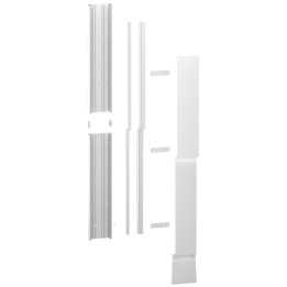 Schneider - Resi9 - kit goulotte 18M + Tableau RESI9 18M - 4R + porte - R9HKT18+R9H18404+R9H18424