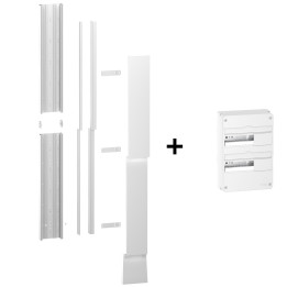 Schneider - Pack goulotte GTL 13M + Tableau RESI9 26M - Réf. : R9HKT13+R9H13402