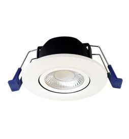 Electra - Spot LED Ø68 Dimmable blanc - orientable - 6W - IP50/65 - BBC - Angle 60° - 2700/3000/4000/5000°K